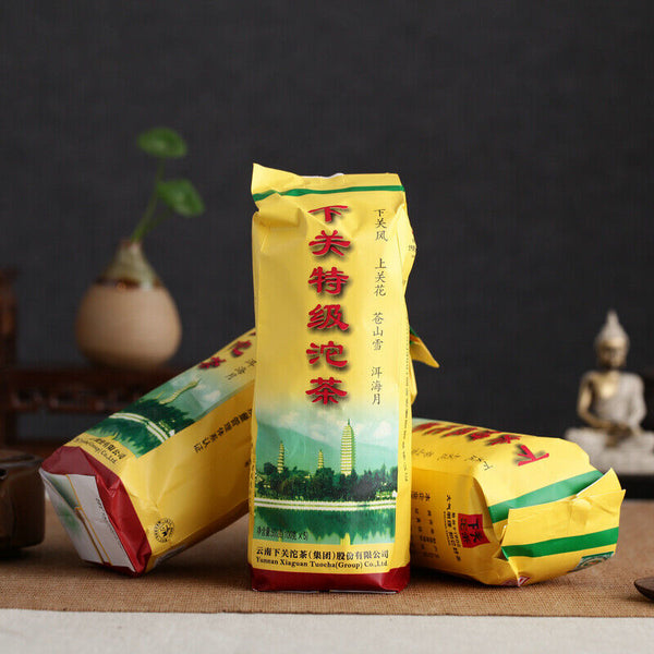 Xiaguan Te Ji Tuo Cha Premium Grade Pu-erh Tea  Raw Puer Green Tea 500g