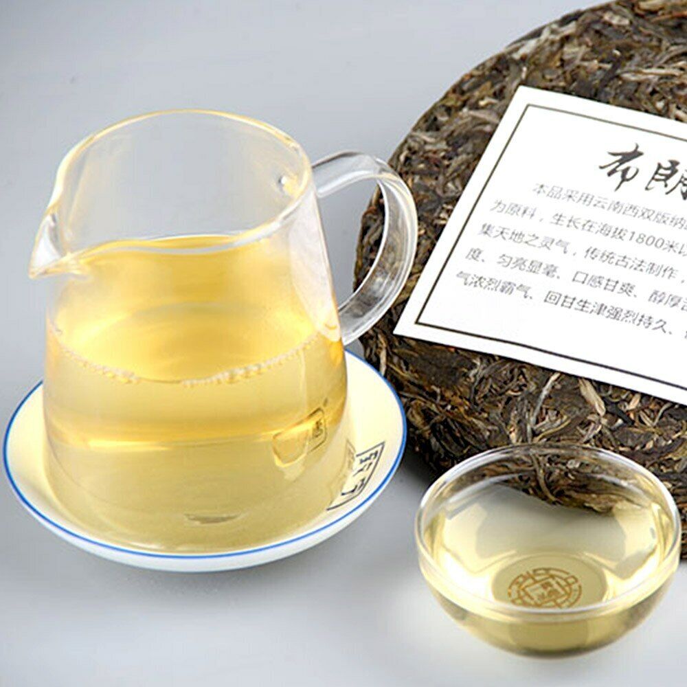 HelloYoung Taste of Beautiful Place of Brown Raw Puer Tea Old Tree Sheng Puerh 357g