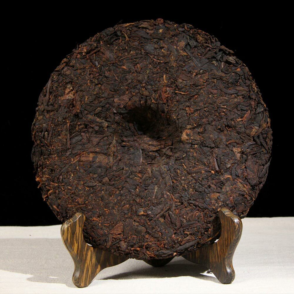 HelloYoung Puerh 100% Natural Shu Puer Tea Health Care 357g Top Sanpa Lao Ban Zhang Ripe