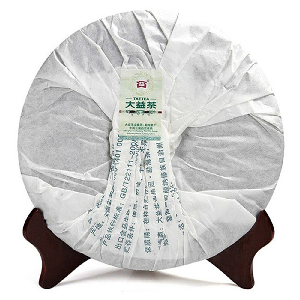 HelloYoung TAETEA 8582 Menghai 103 Batch Puerh Raw Puer Tea Sheng Puer Cake 357g Secondary image