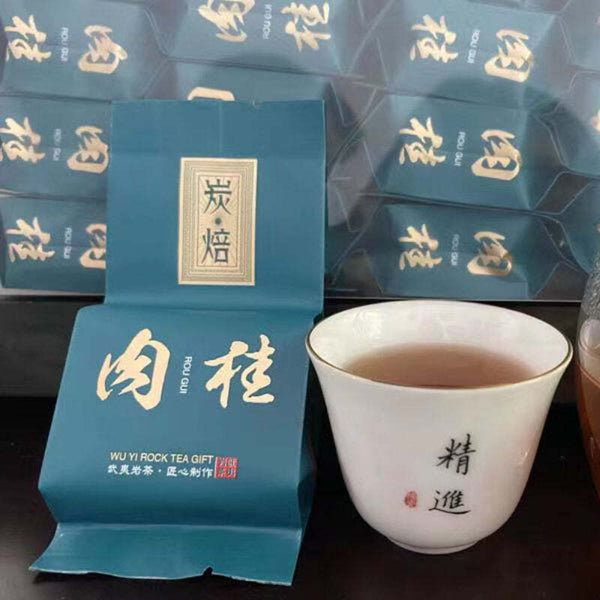 500g Wuyi Rougui Cinnamon Rock Tea Chinese Black Tea Bagged Organic Oolong Tea