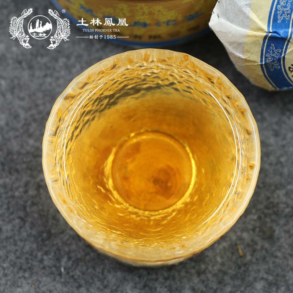 HelloYoung TuLin Phoenix Box Tea Health Tuocha Shen Puer Tuo Cha 125g/4.4oz