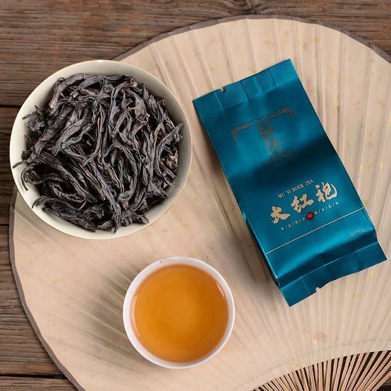 Da Hong Pao Black Tea Wuyi Rock Tea Loose Leaf Oolong Tea Chinese Red Tea 500g Main image