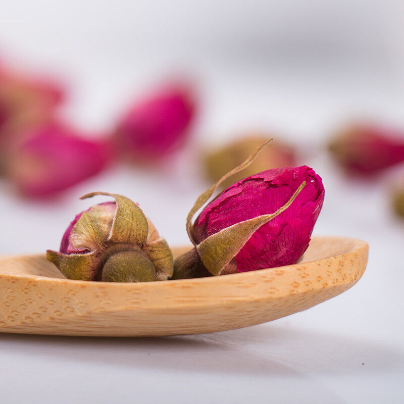 Chinese Flower Tea Red Rose Bud Tea Aroma Dry Flowers Floral Herbal Blooming Tea