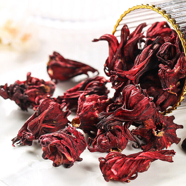 HelloYoung Dried Roselle Hibiscus Sabdariffa Floral & Herbal Tea Luo Shen Hua Flower 500g