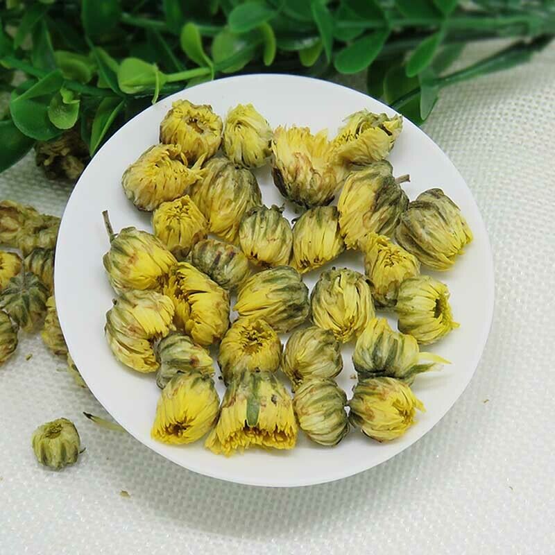 HelloYoung Organic Golden Fetal Chrysanthemum Buds Premium Flower Floral Herbal Tea 500g