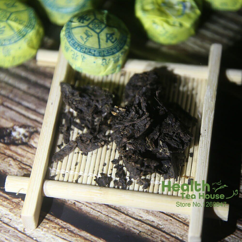 HelloYoung Laocang Yunnan Tuocha Tea Chrysanthemum Aroma Ripe Mini Pu Erh Tuo Cha Tea