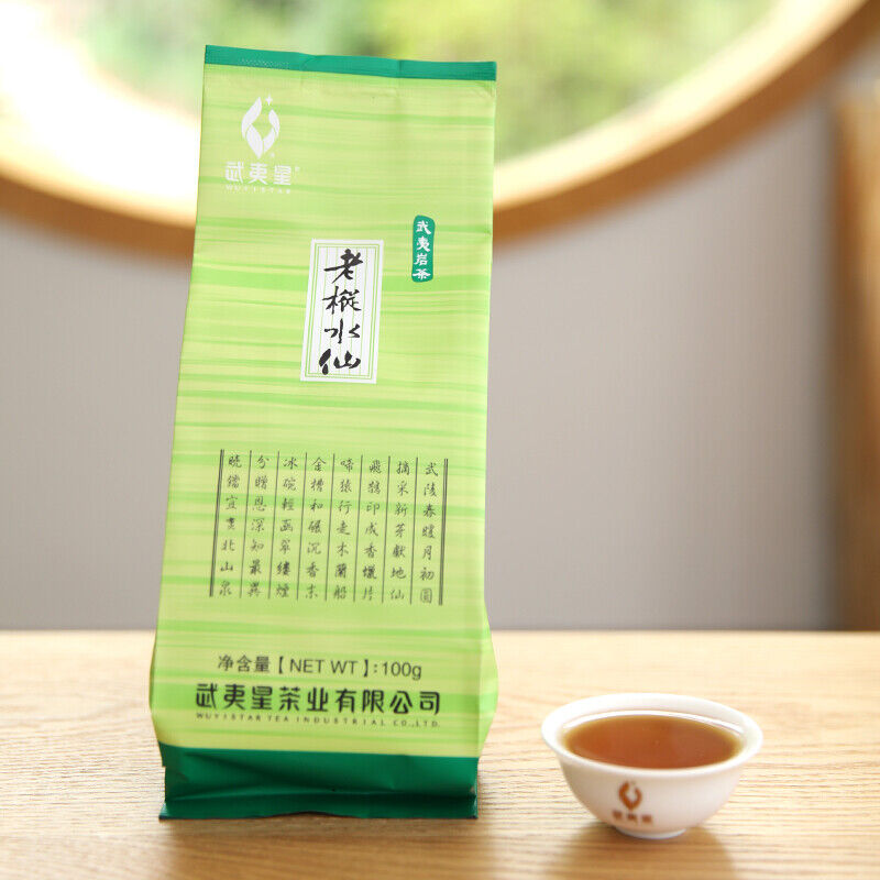 HelloYoung 100g Lao Cong Shui Xian Oolong Tea China Fujian Rock Tea High Quality Yan Cha Secondary image