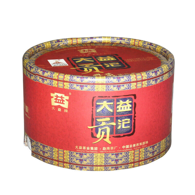 HelloYoung Menghai Dayi Pu-erh Tea Ripe Puer Tuocha TAETEA Tribution Tuo Cha * 100g Box