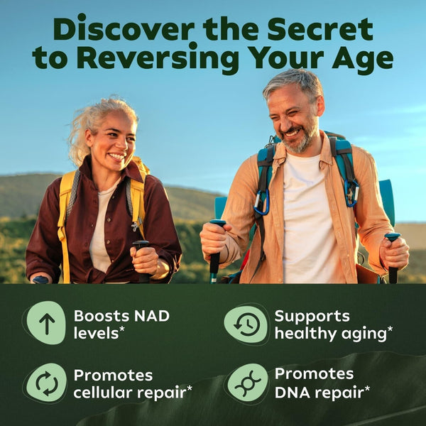 NAD+ Supplement for Anti Aging, Energy, Focus Booster Nicotinamide Riboside