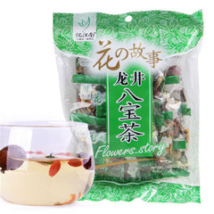 120g  Red Date Longan Long Jing Tea Eight Treasure Tea Ba Bao Cha Herbal