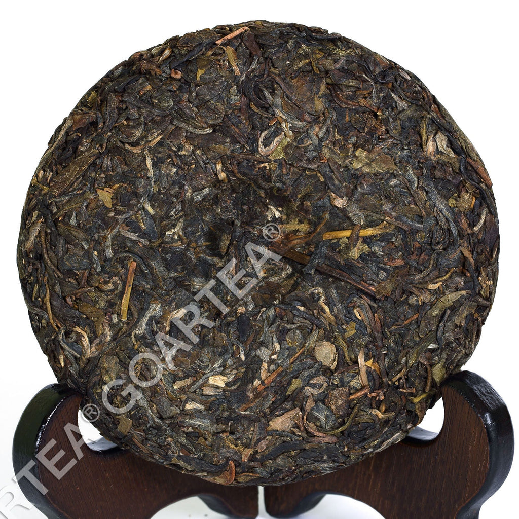 HelloYoung Year Yunnan Puer pu'er Puerh Tea Aged Lucky Dragon Raw Cake Chinese Pu-erh