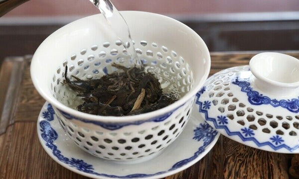 HelloYoung Menghai BA JIAO TING 7540 Pu-erh Tea Cake 357g Raw Pu'er Tea Qi Zi Cake