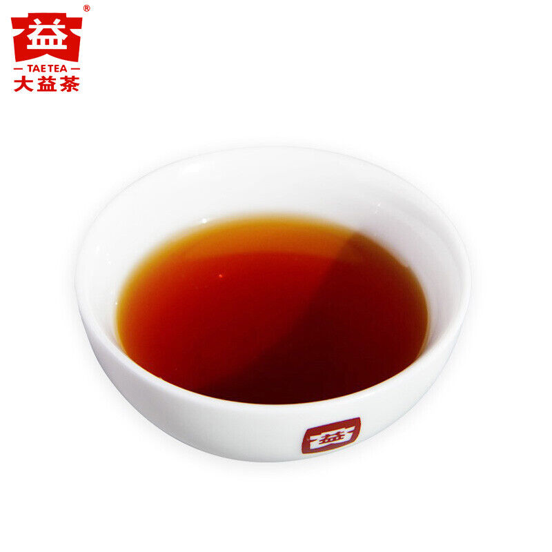 HelloYoung TAETEA 7692 Ripe Puer Tea Batch Menghai Dayi Shu Pu-erh Tea Cake 357g