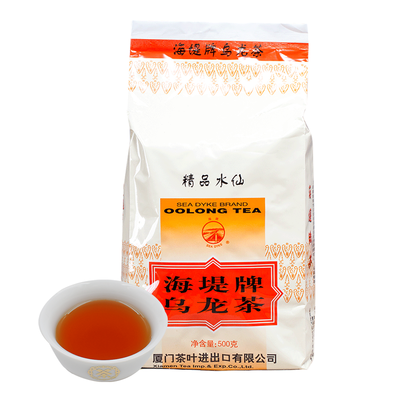 HelloYoung Sea Dyke Brand XT707 Fujian Jing Pin Shui Xian Rock YanCha China Oolong Tea 500g Secondary image
