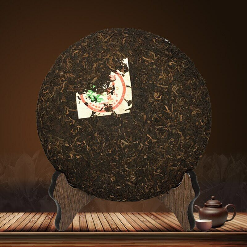HelloYoung Year Yunnan Lao Ban Zhang Palace Shu Puer Tea Chinese Ripe Pu-erh 357g