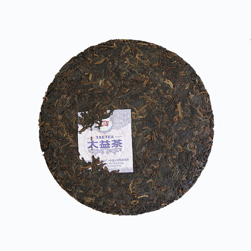 HelloYoung STARLISHT OVER ASIA Yunnan Menghai Dayi Pu Er Tea Ripe PuEr Cake 357g 2017 Ripe