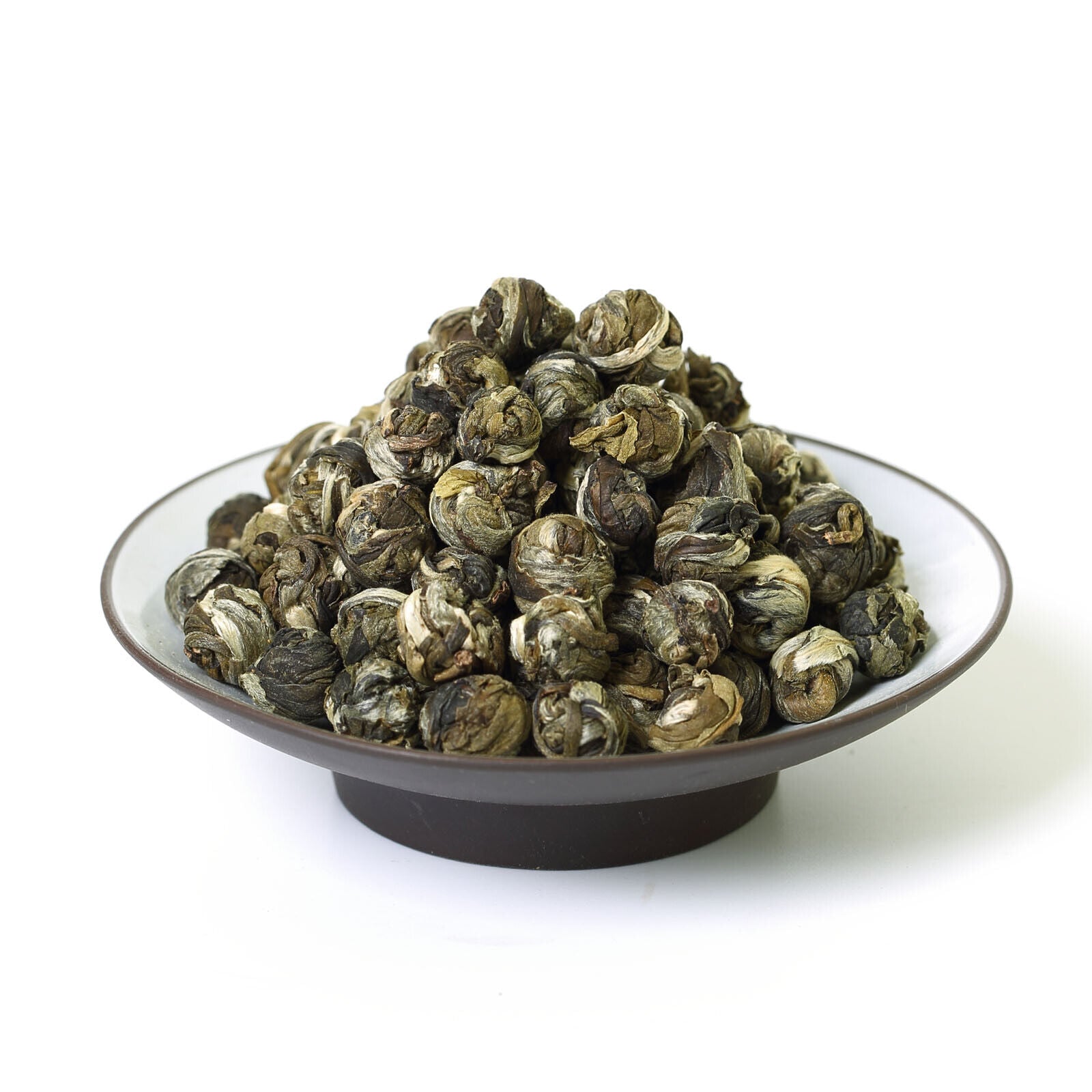 HelloYoung HELLOYOUNG Supreme Jasmine Dragon Pearl Leaf Chinese Green Tea Hand Roll Ball Secondary image