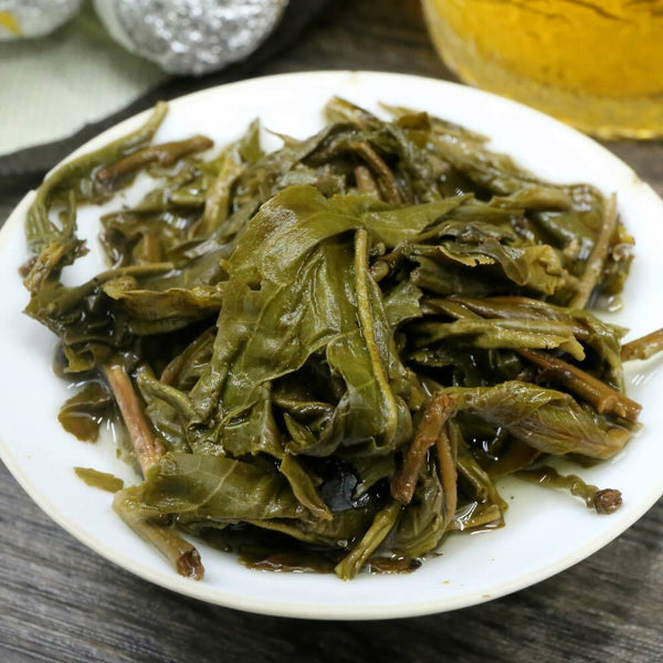 HelloYoung Chinese Sheng Puer Tea Yi Wu Big Tree Dragon Pearl Mini Raw Puer Tuocha 50g