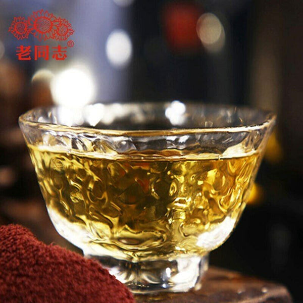 HelloYoung Haiwan Zhang Jia San Dui Raw Puer Tea Bulang Mountain Sheng Puerh 500g