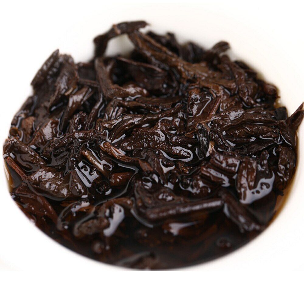 HelloYoung Haiwan Blazing Sun Ripe Puerh Chinese Tea "Jiao Yang" Shu Puer Tea 357g