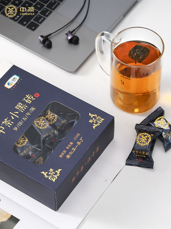Hunan Anhua Dark Tea Brick 150g Box CHINATEA Brand Small Black Brick Old