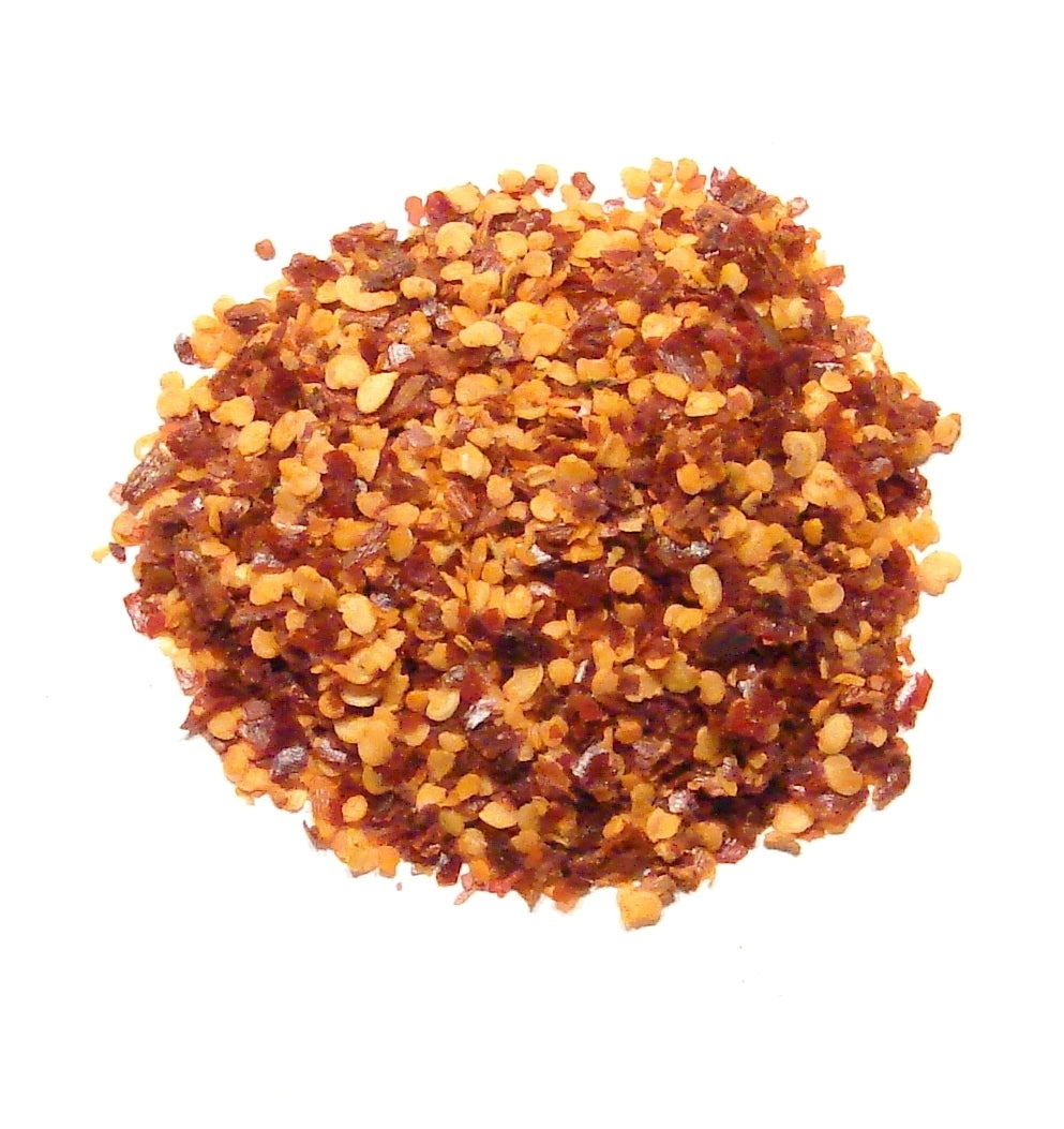 Red Pepper Flakes - 2 Pounds - Crushed Hot Chile with Seeds, Thai / Pizza Type Main image