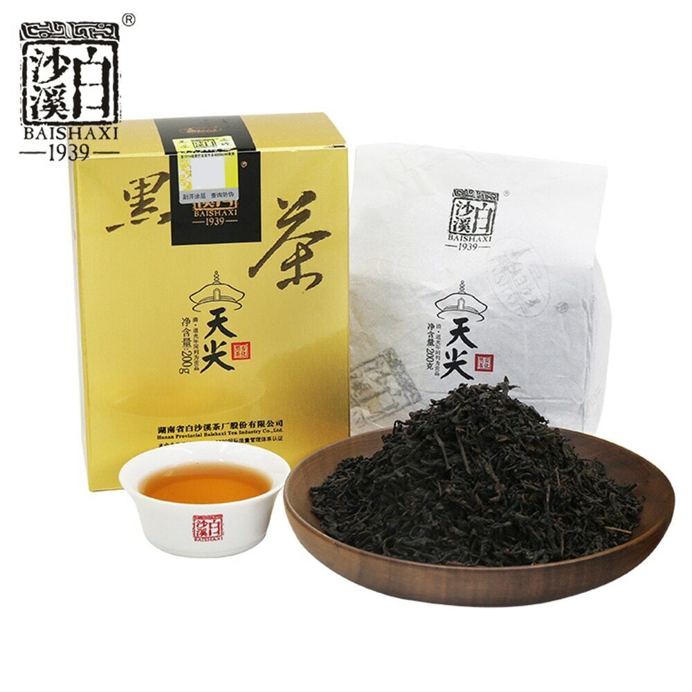 HelloYoung 200g Anhua Baishaxi yr High Quality Tribute Tianjian Dark Tea Loose Tea Secondary image