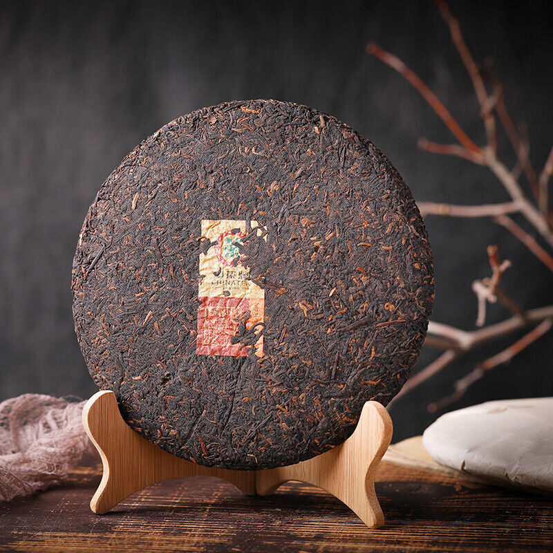 HelloYoung Junyin Gan Chun * ZhongCha ChinaTea Puer Cooked Tea Pu'er Ripe Tea 357g