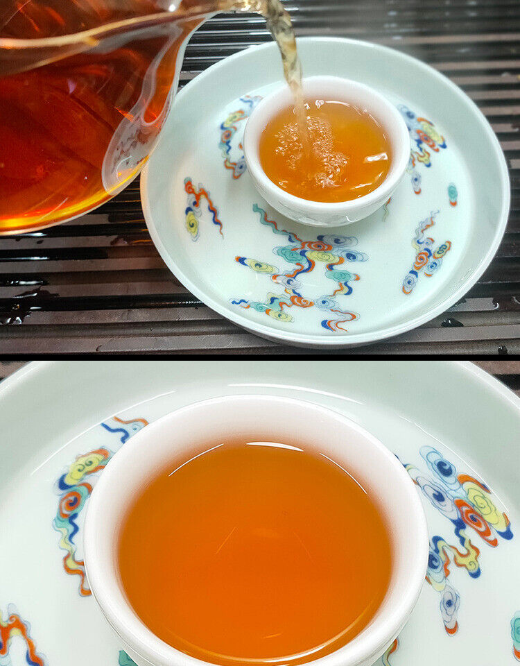 HelloYoung MengKu Hao Rongshi Yunnan Mengku Qizi Tea Biscuit Green Cake Raw Puer 400g