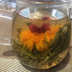 HelloYoung 16 Types Handmade Blooming Flower Tea Blooming Tea Balls Flowering Tea 130g