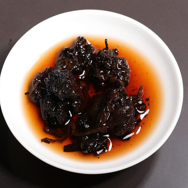 HelloYoung LAO CHA TOU ZHUAN * Qian Shan Ye Yunnan Puer Tea Brick Pu'er Tea 250g Ripe