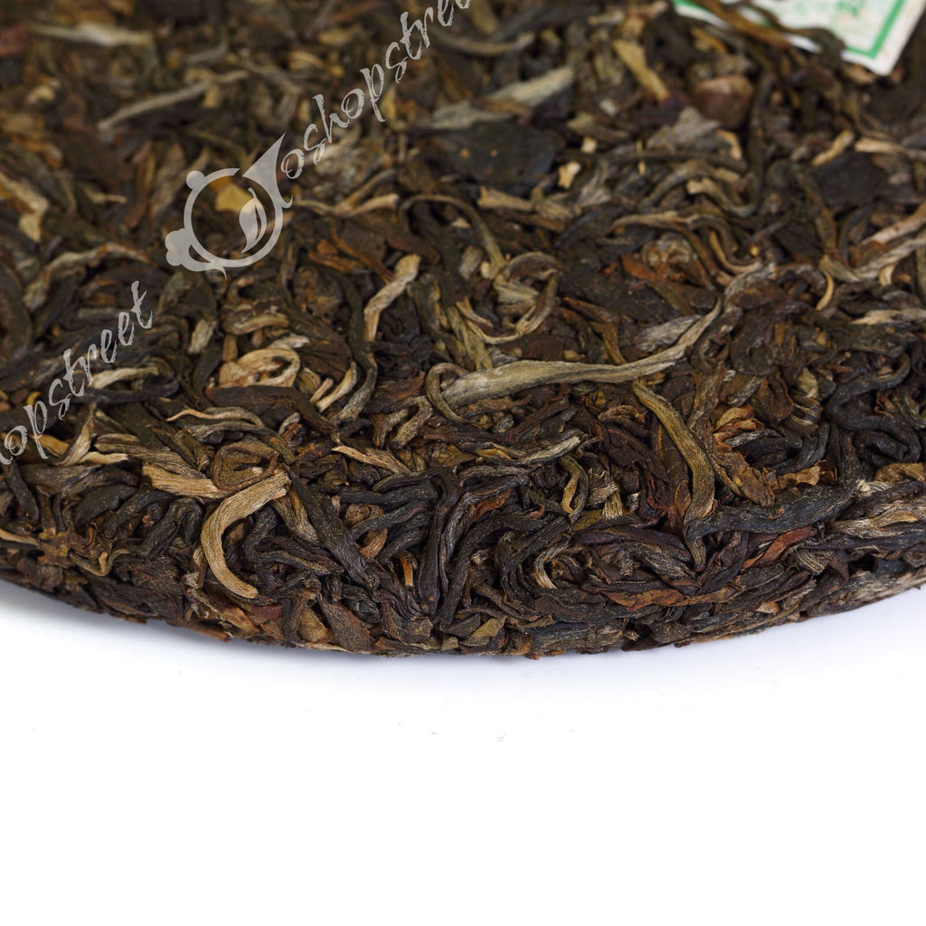 HelloYoung yr 357g Organic Certified Yunnan Bulang Mount Cake Raw Pu'er Puerh Puer Tea