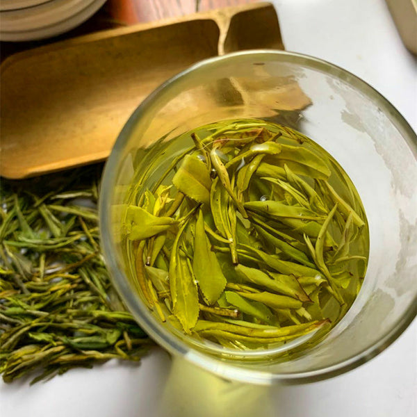 HelloYoung Chinese Anji Jin Ya Green Tea An Ji Golden Buds Bai Cha