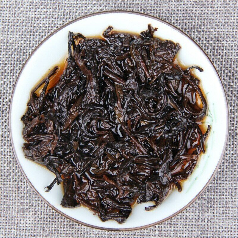 HelloYoung Ripe Yunnan Puer Tea Menghai Spring Tea Iron Shu Puerh Cake 188g