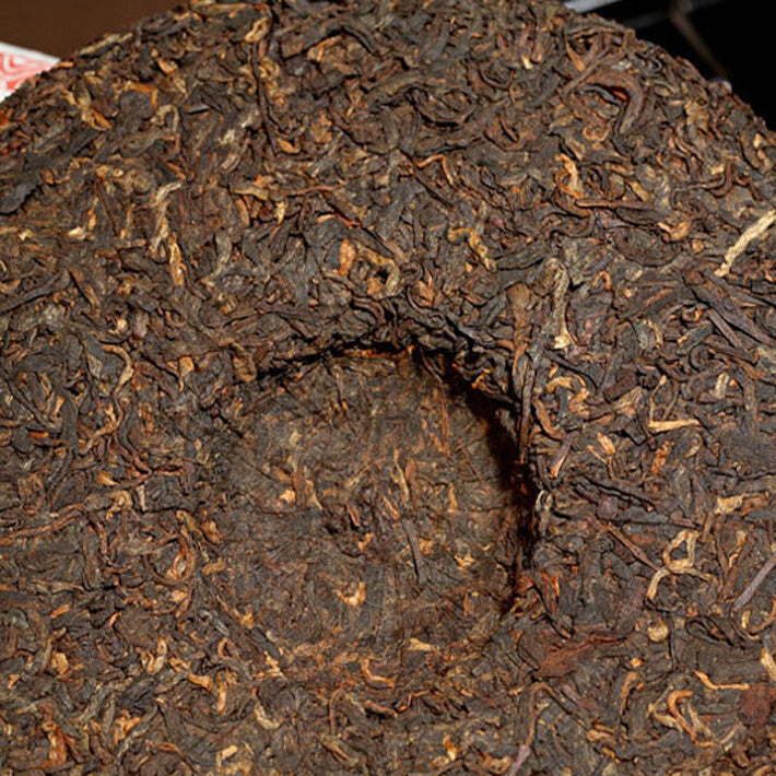 TemuTea 357g  Puer Tea Cake,  Dayi Ripe Pu'er Tea