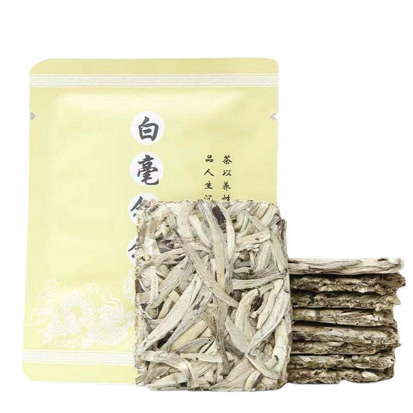Pekoe Silver Needle White Tea Brick Organic Spring White Tea