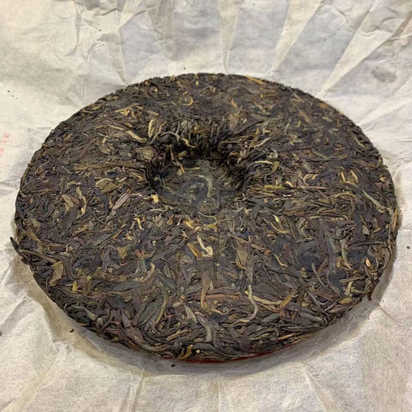357g Yunnan Pu'er Tea Bnazhang Aged Tree Puerh Raw Tea Cake Old Pu-erh Tea