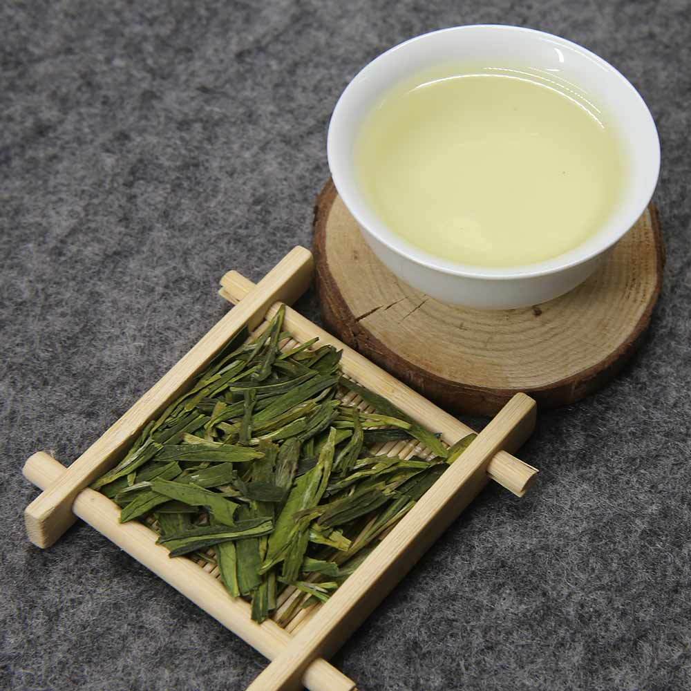 HelloYoung Dragon Well Green Tea, New Spring Tea, Longjing Chinese Green Tea