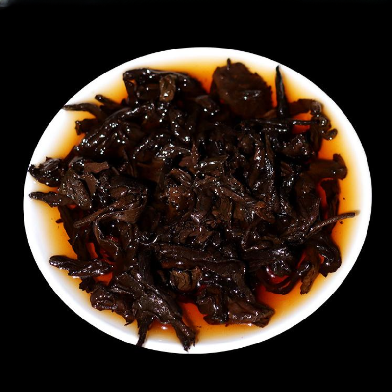 250g Yunnan Cooked Pu-erh Tea Old Puerh Ripe Tea Brick Menghai Pu'er Tea
