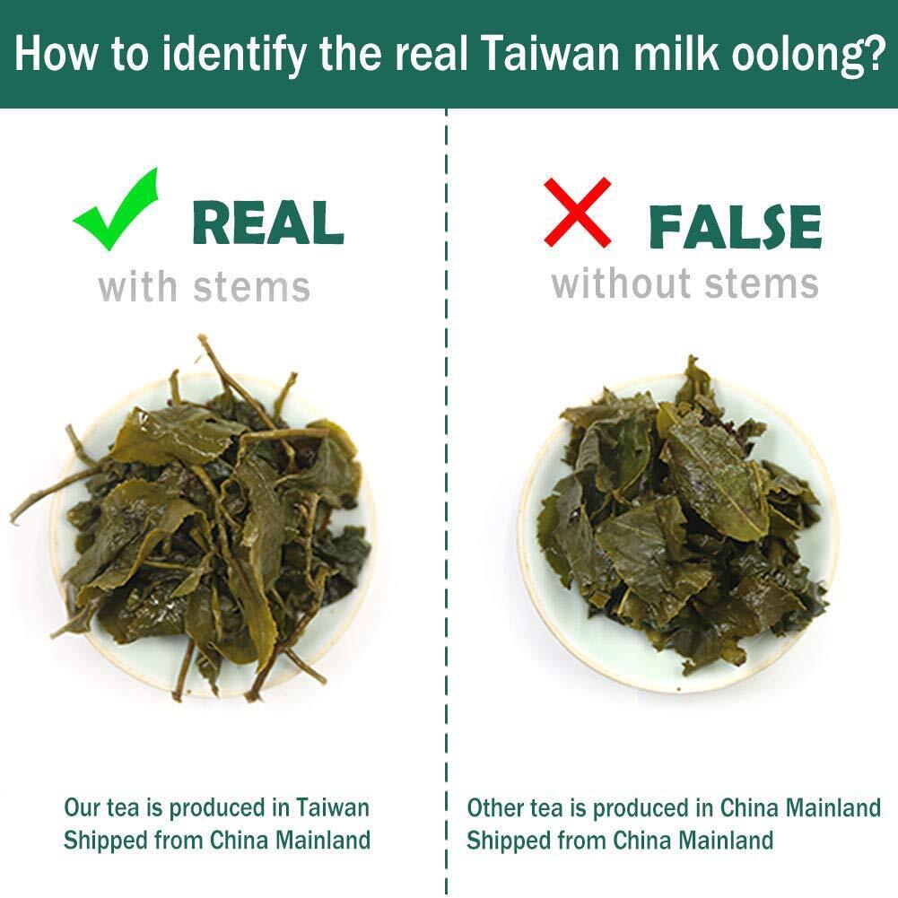 HelloYoung FullChea Milk Oolong Tea Taiwan High Mountain Jin Xuan Tea Milky 113g