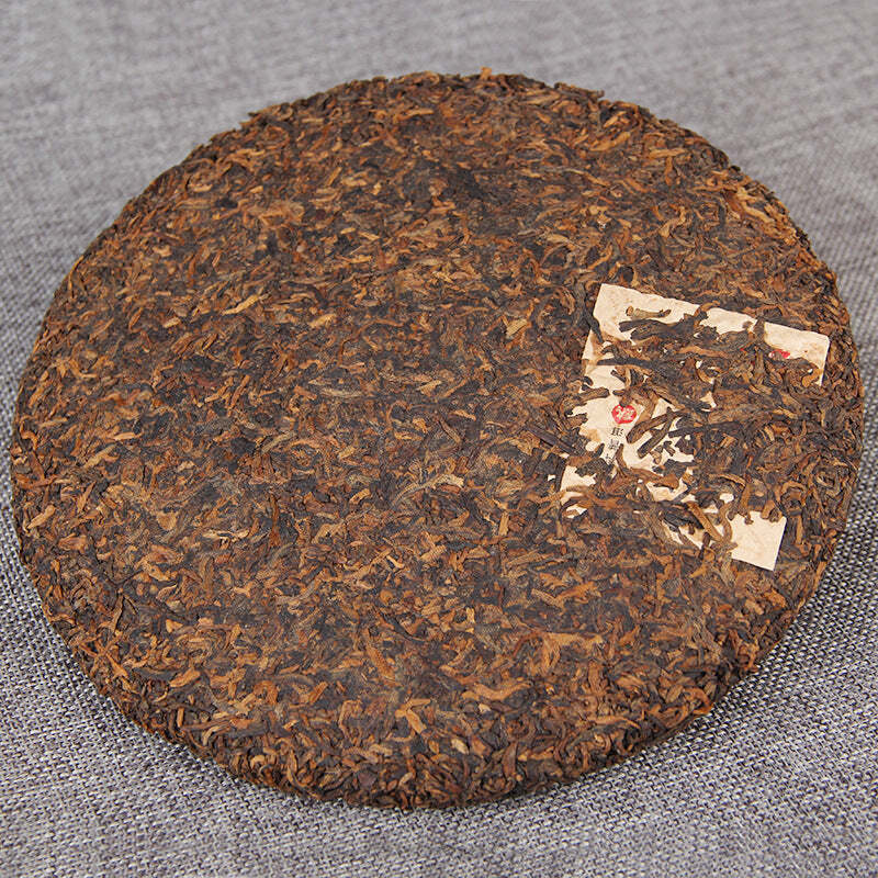 Thé Pu'er mûr Ke 357 Lao Ban Zhang Pu'er gâteau au thé mûr thé noir Pu'er