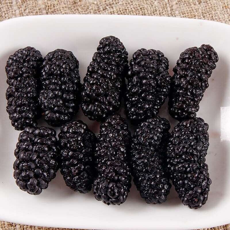 HelloYoung 100g~500g Dried Mulberry Fruit Snacks Chinese Snack Succade Sangshen 桑葚干