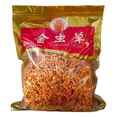 HelloYoung Organic Premium Super Mushroom Cordyceps Militaris Fungus Chong Cao Hua 500g