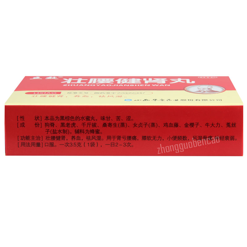 立效壮腰健肾丸 Lixiao Zhuangyao Jianshen Wan
