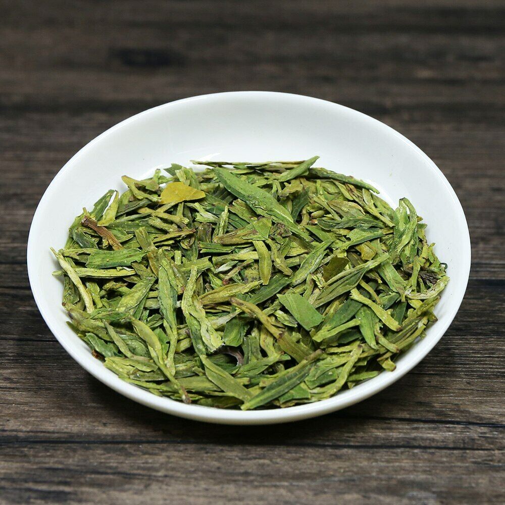 HelloYoung Xihu Longjing Chinese Green Tea Dragon Well Green Tea 100g/bag