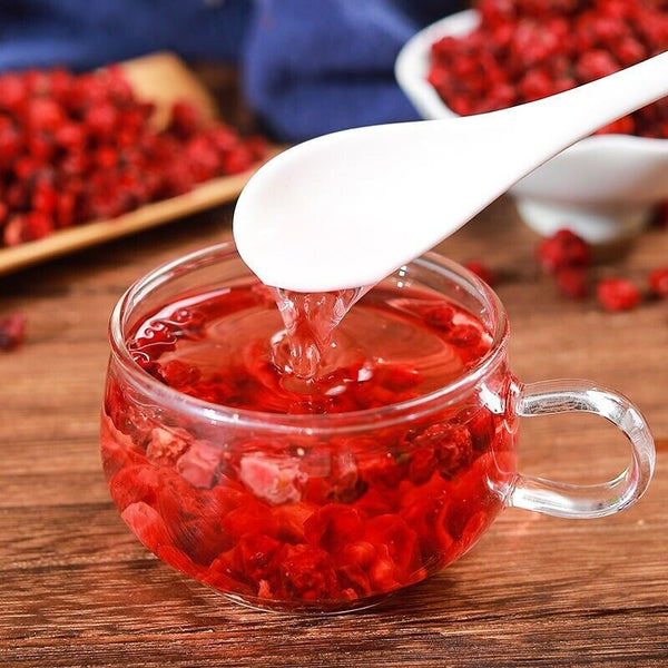 HelloYoung Natural Wild Schisandra Chinensis Tea WuWeiZi Green good health Berry Herbs 五味子