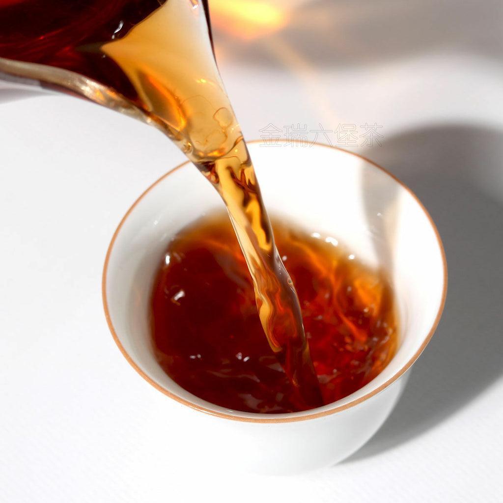 TemuTea 500g Golden Bud Nuggets Dark Tea Guangxi Dark Tea
