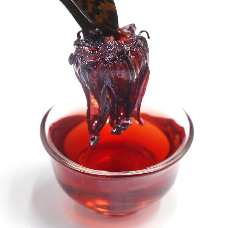 HelloYoung Dried Roselle Hibiscus Sabdariffa Floral & Herbal Tea Luo Shen Hua Flower 500g
