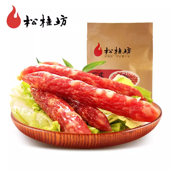 Songguifang Cantonese Style Sausages LACHANG 400g 松桂坊广东广式香肠腊肉微甜